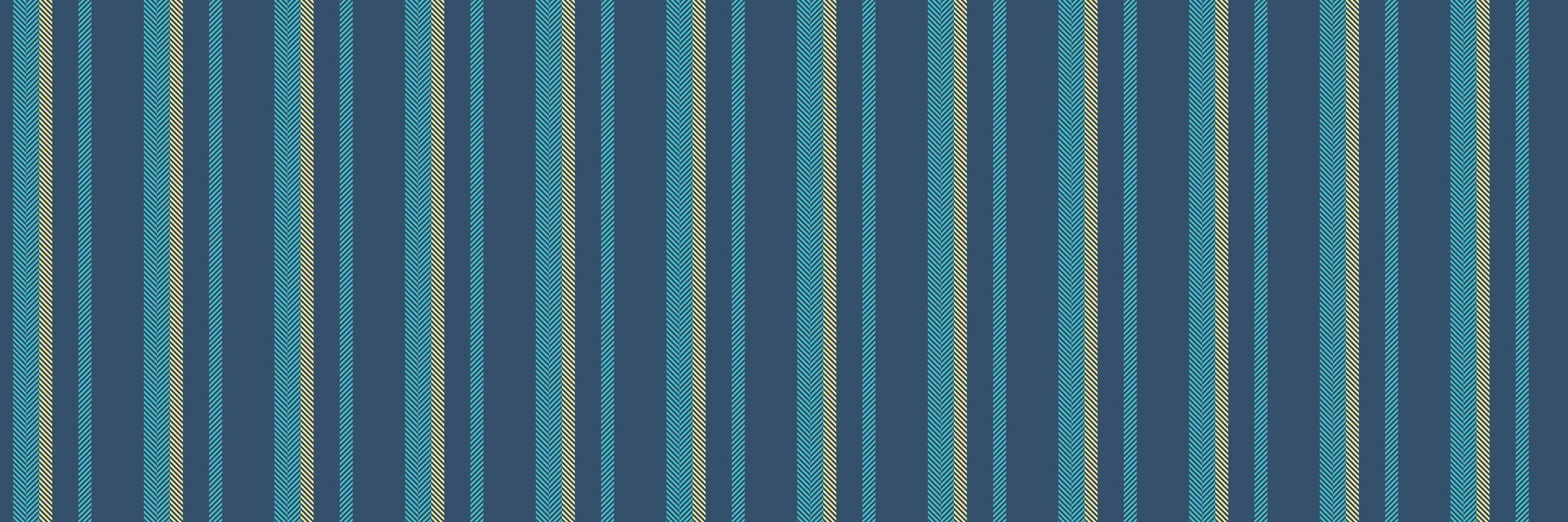 Up texture textile fabric, kingdom background vector stripe. Primary lines pattern vertical seamless in blue and cyan colors.