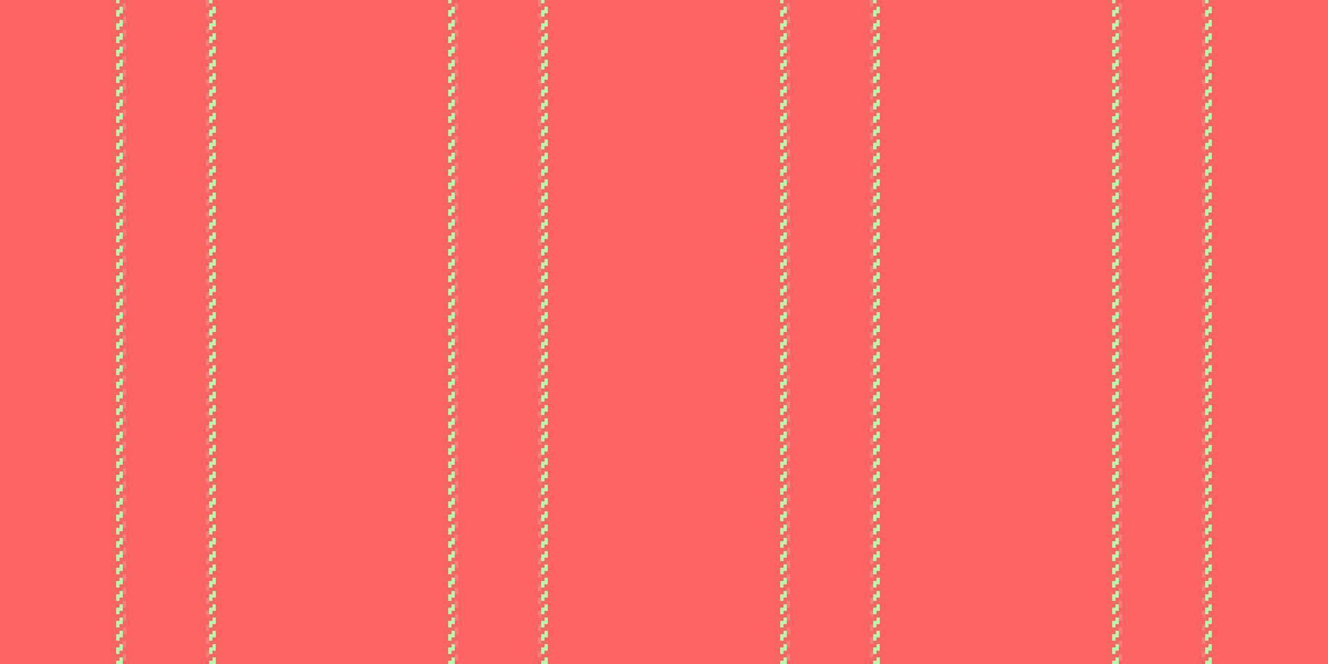 Package seamless lines background, product vertical vector texture. Formal pattern fabric stripe textile in red and green colors.