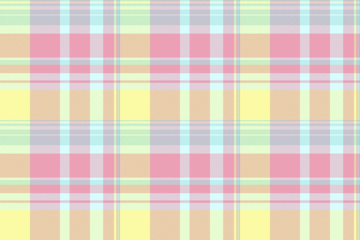 Plaid vector check of fabric background texture with a pattern seamless tartan textile.