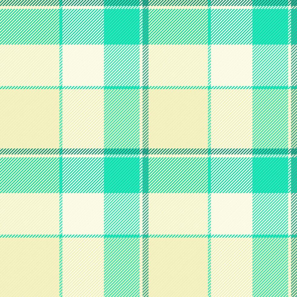 Textile plaid vector of check pattern texture with a seamless fabric background tartan.