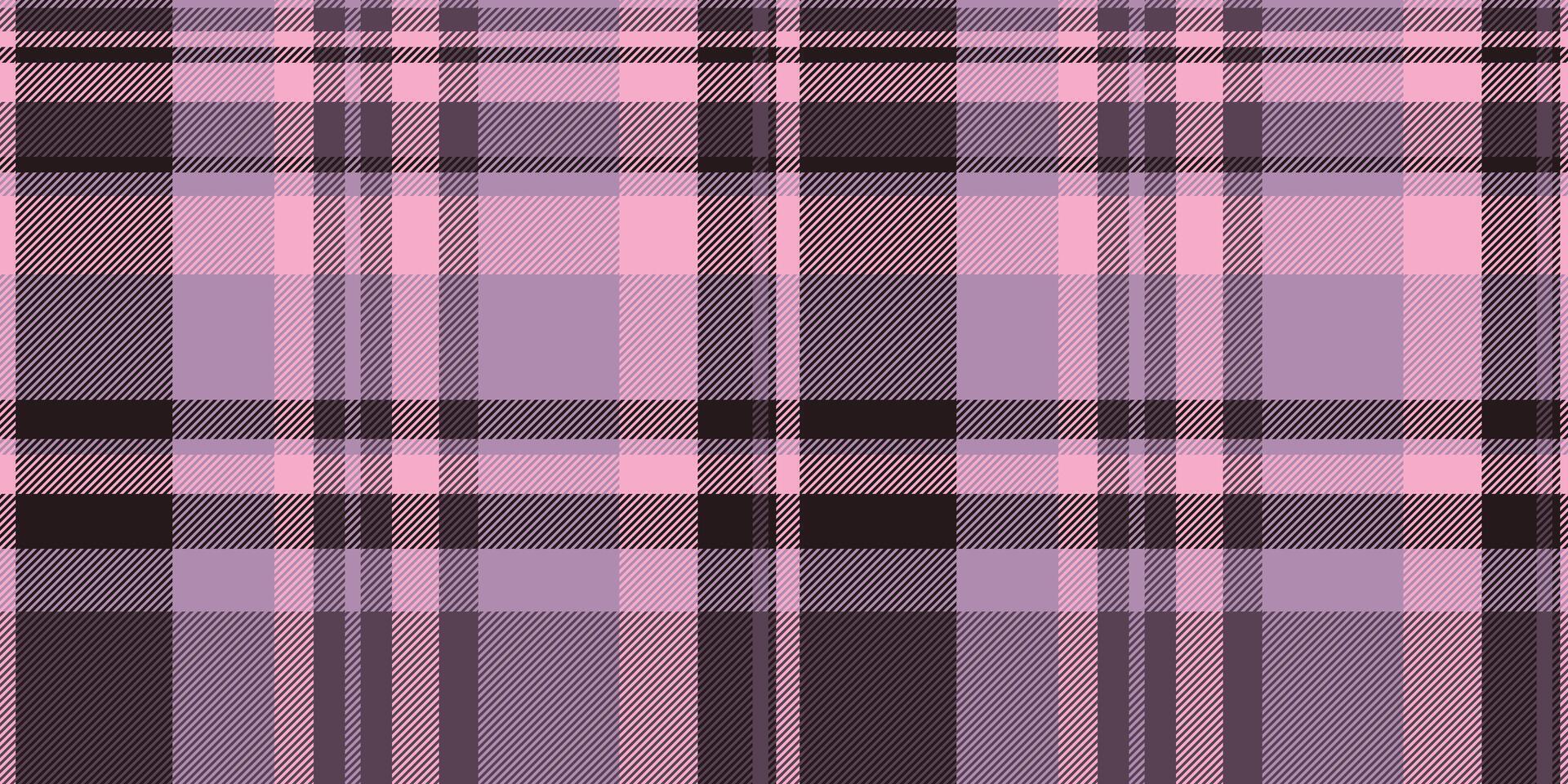 Cute background pattern seamless, production fabric tartan vector. African textile check texture plaid in pastel and pink colors. vector