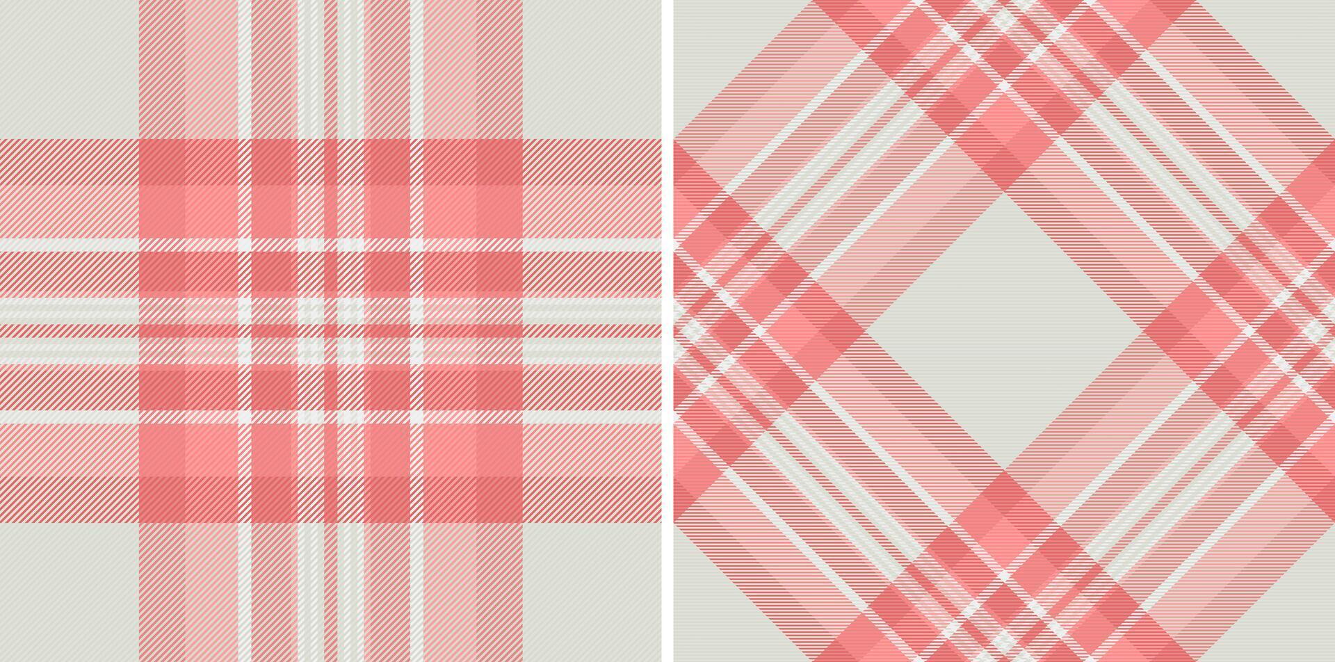 Vector check texture of plaid seamless pattern with a fabric textile tartan background.