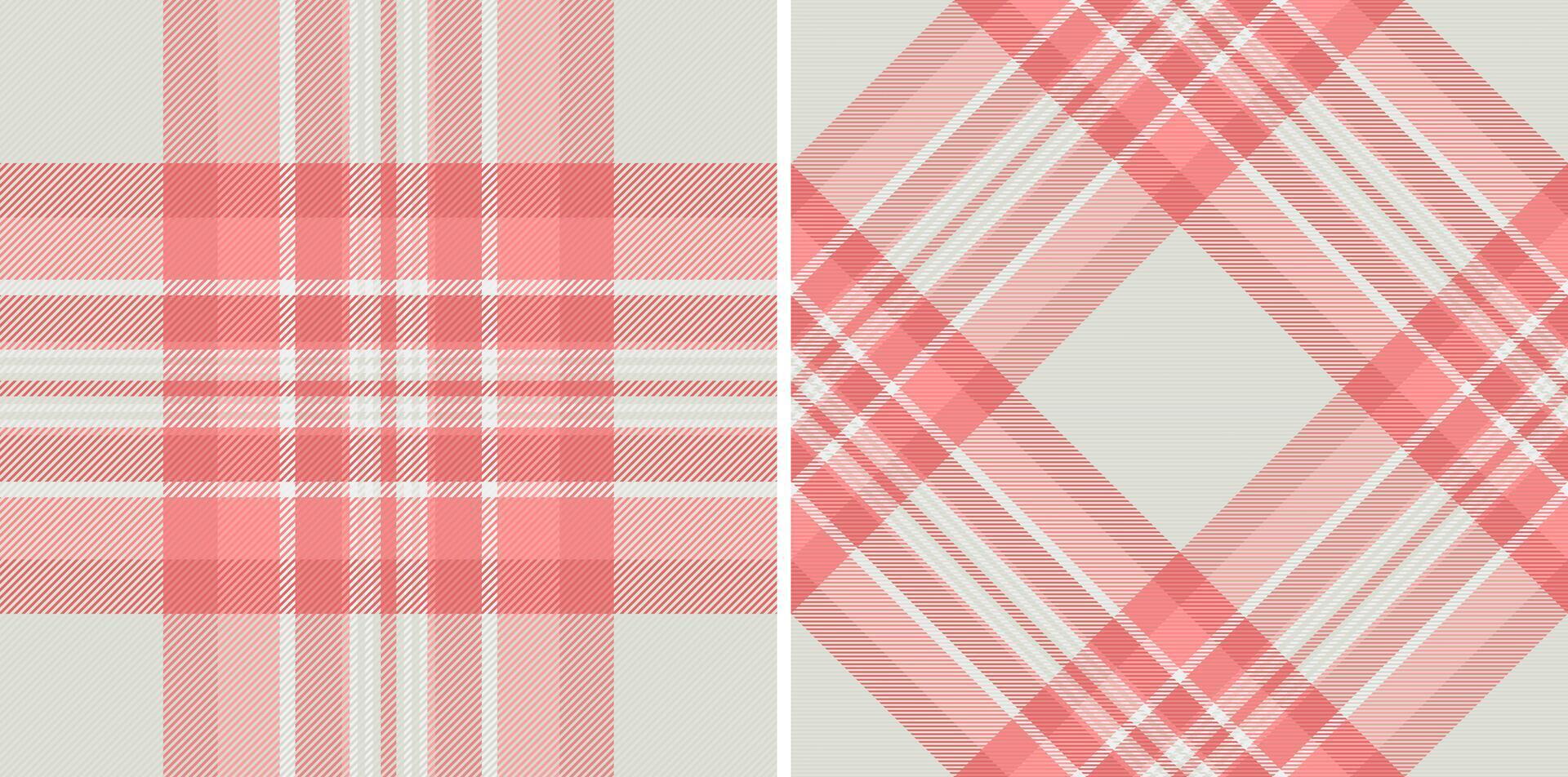 Vector check texture of plaid seamless pattern with a fabric textile tartan background.