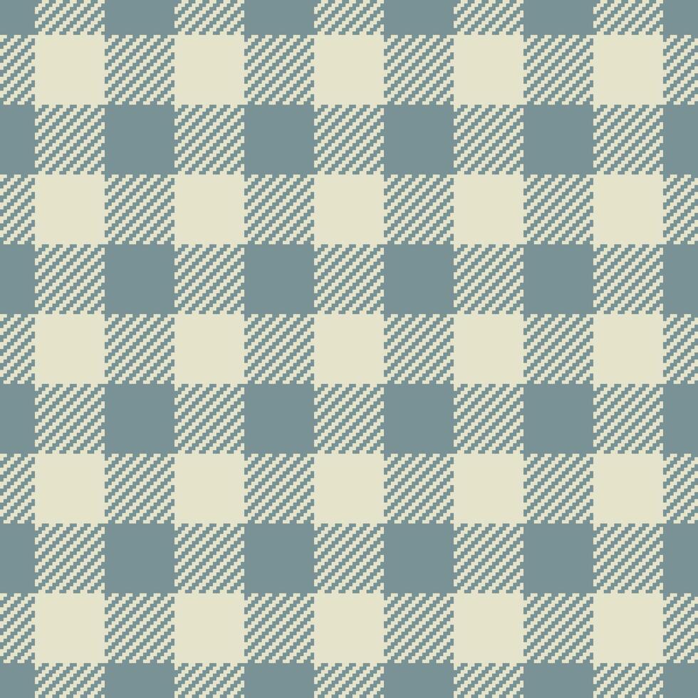 Handsome tartan seamless textile, horizon fabric check background. Apparel plaid pattern texture vector in pastel and light colors.