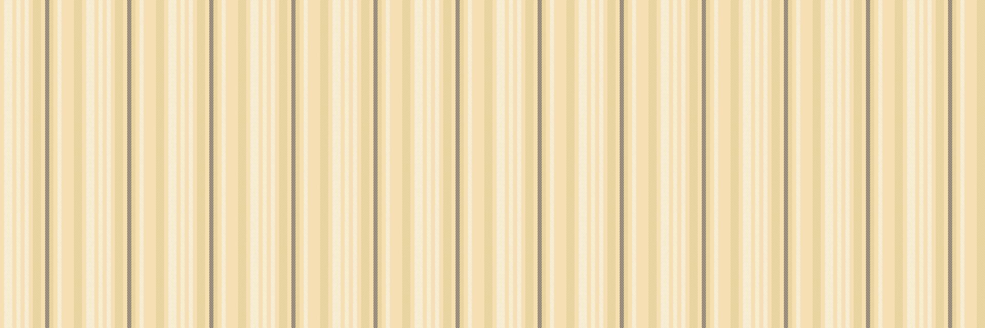 Rich background stripe fabric, figure vertical seamless textile. Hippie pattern vector lines texture in wheat and sea shell colors.