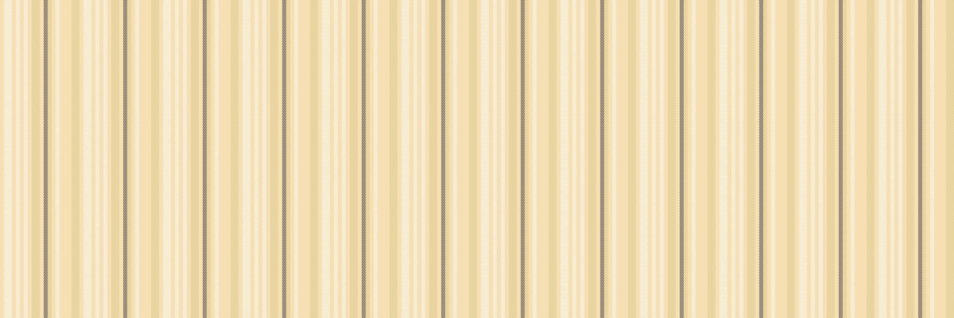 Rich background stripe fabric, figure vertical seamless textile. Hippie pattern vector lines texture in wheat and sea shell colors.