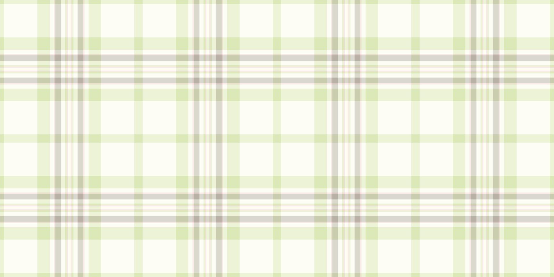 Stitched background pattern tartan, give vector textile texture. Cover seamless check plaid fabric in light and snow colors.