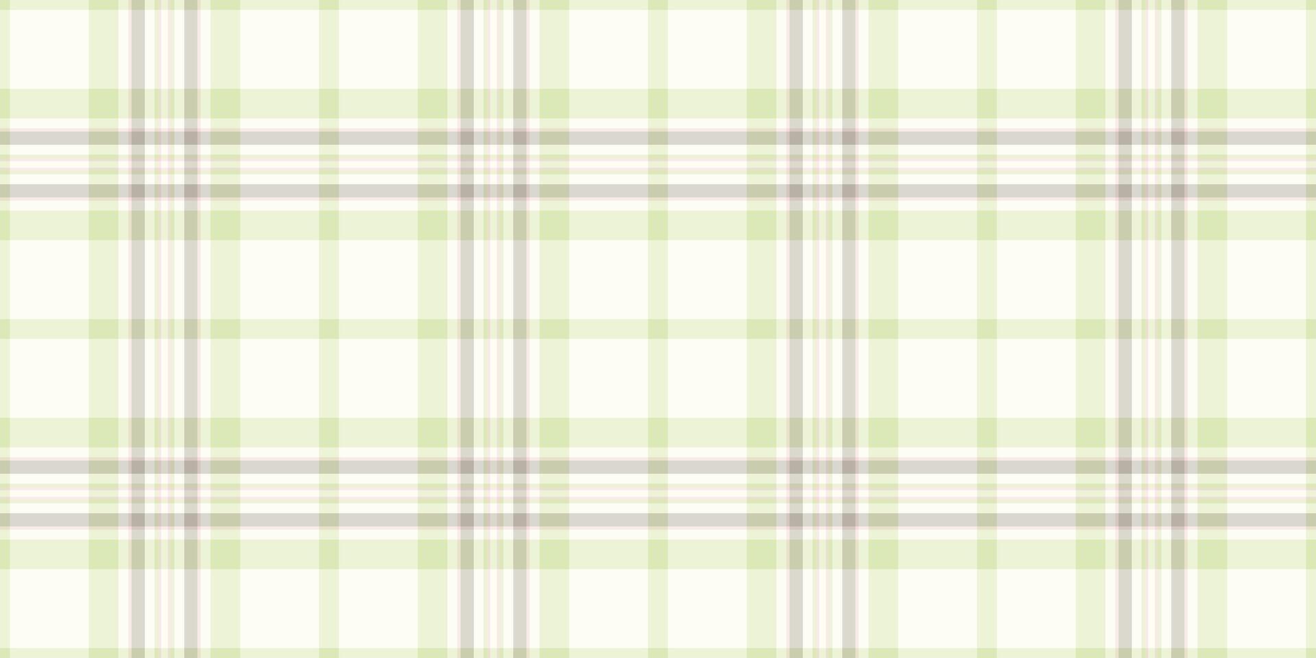 Stitched background pattern tartan, give vector textile texture. Cover seamless check plaid fabric in light and snow colors.