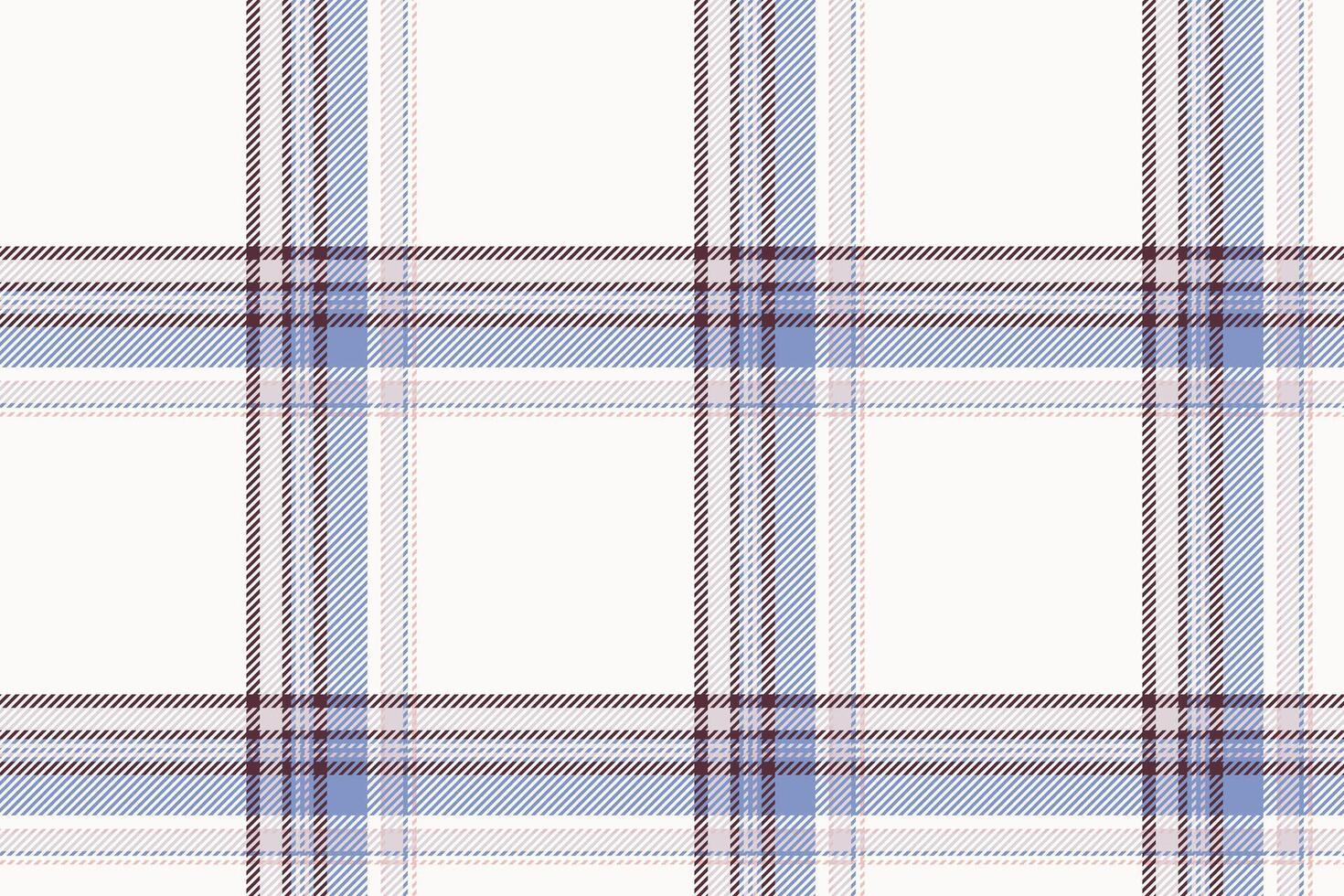 Plaid background, check seamless pattern. Vector fabric texture for textile print, wrapping paper, gift card or wallpaper.