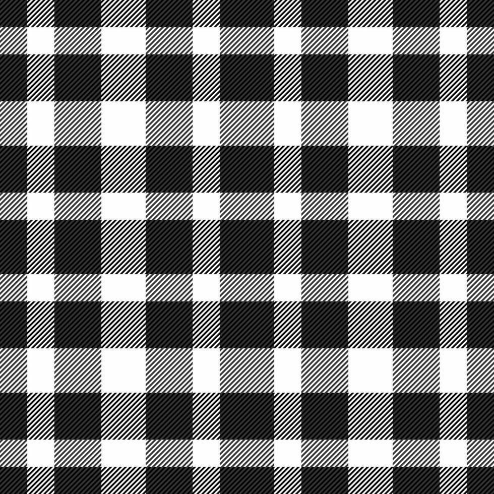 Background texture vector of seamless pattern fabric with a tartan textile check plaid.