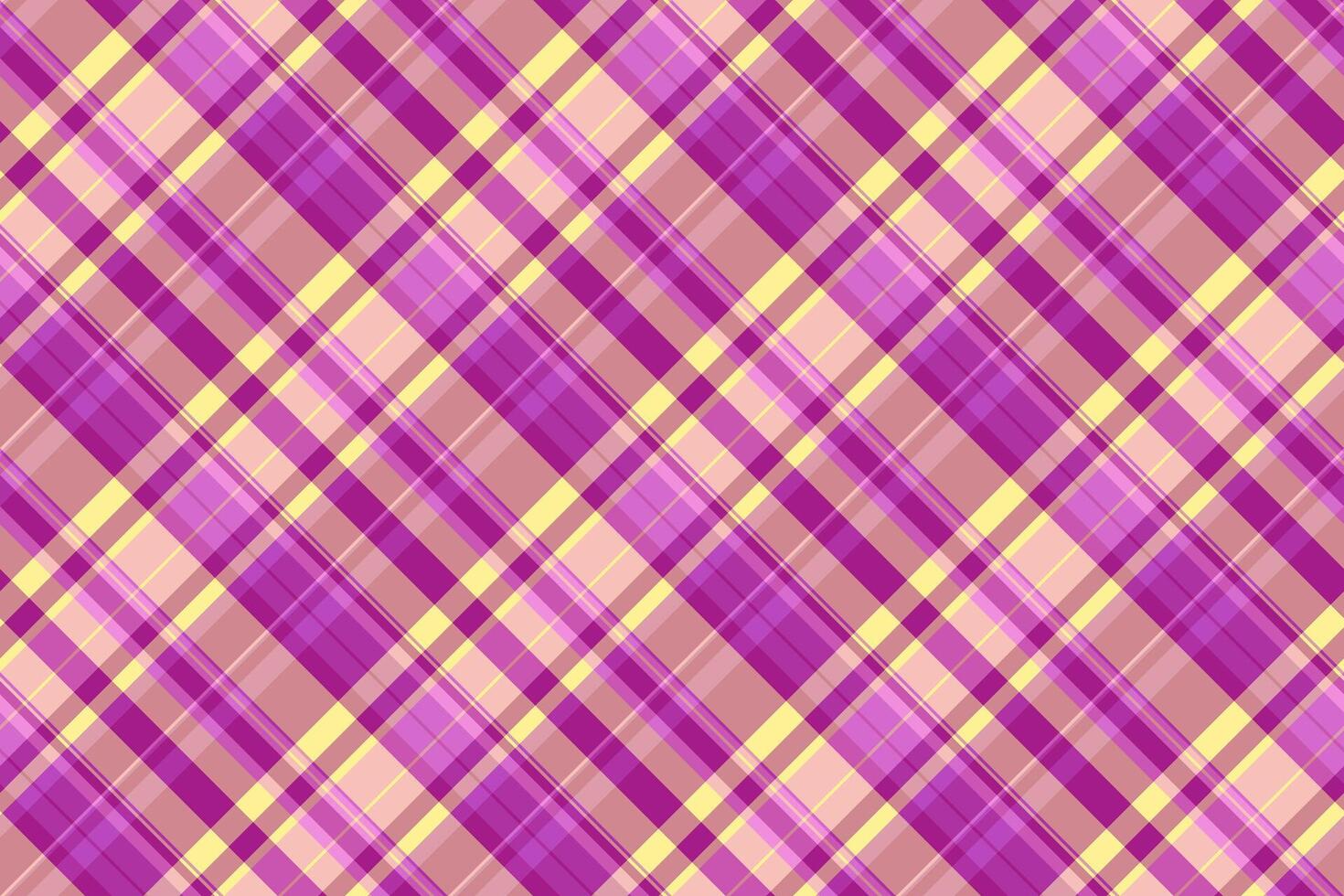 Give pattern vector textile, scrapbooking fabric background check. Multi plaid texture tartan seamless in pink and light colors.