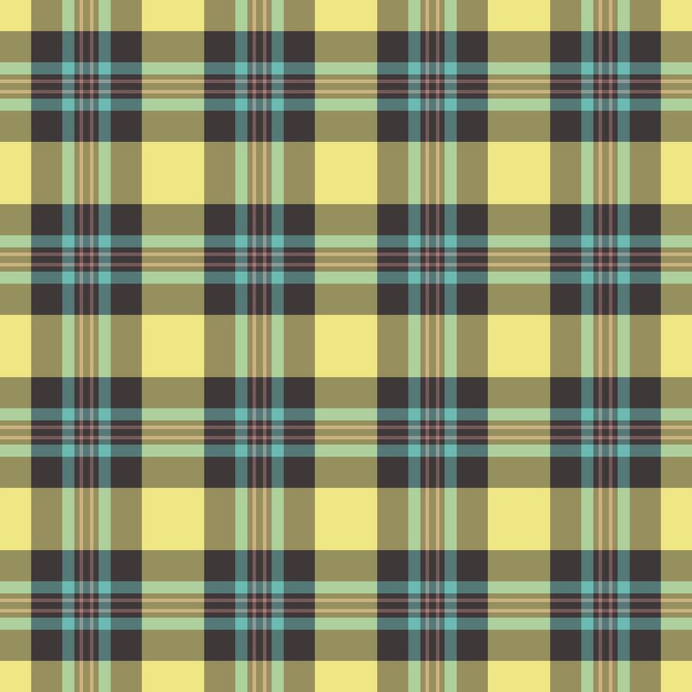 Background textile pattern of seamless check tartan with a texture plaid fabric vector. vector