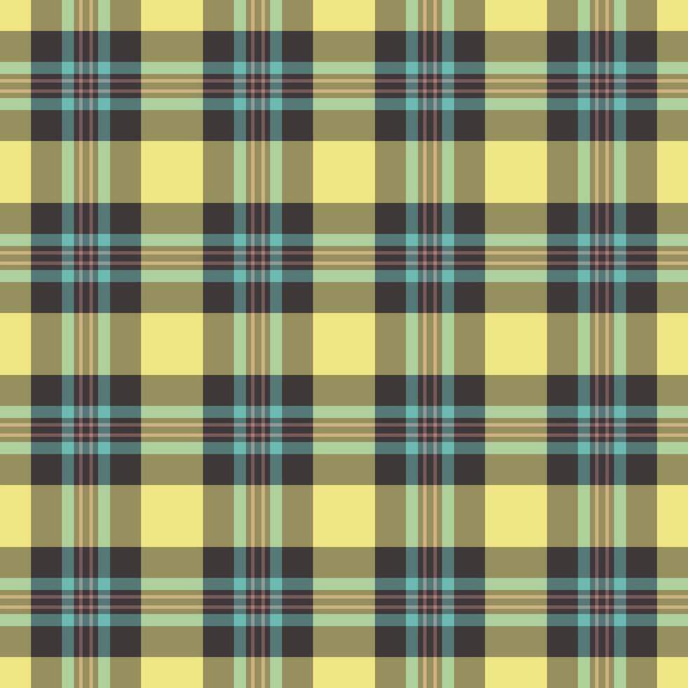 Background textile pattern of seamless check tartan with a texture plaid fabric vector. vector