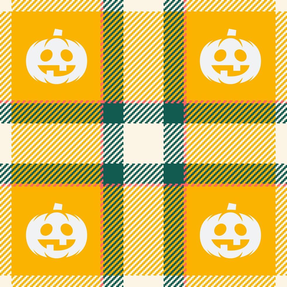 Halloween seamless background with pumpkin for textile fabric design, wrapping paper, website wallpapers, textiles, wallpaper and apparel. vector