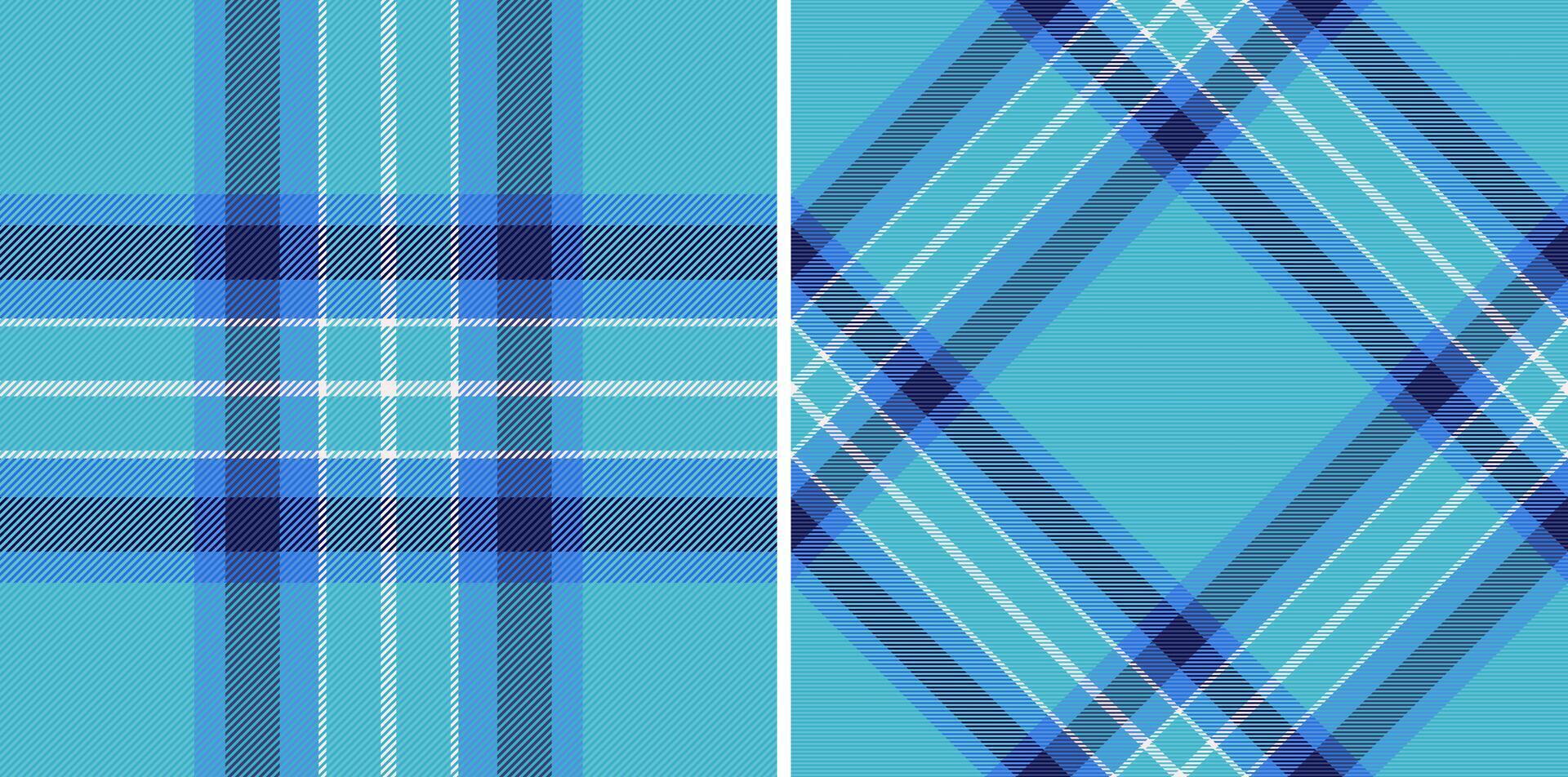 Check texture vector of tartan plaid fabric with a pattern textile background seamless. Set in gradient colors for geometric design patterns.