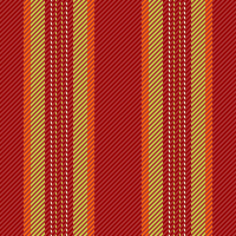 Vertical texture pattern of textile fabric seamless with a background vector stripe lines.