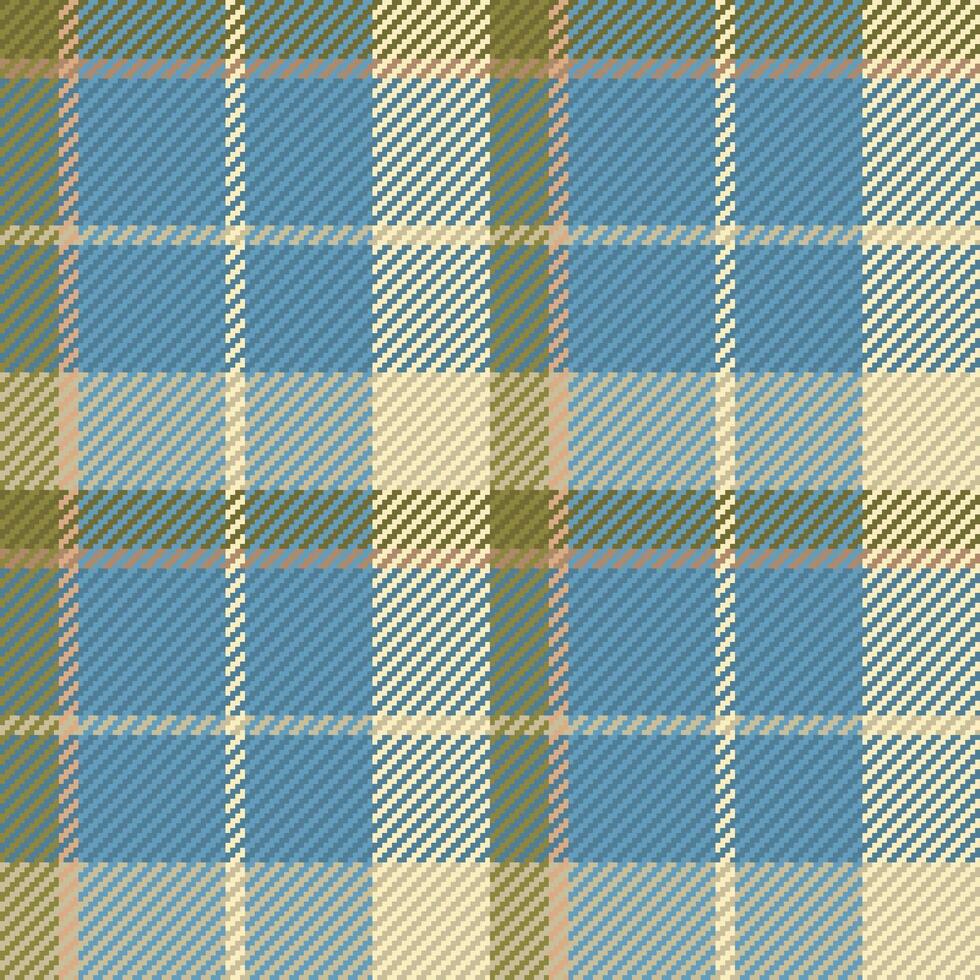 Seamless pattern of scottish tartan plaid. Repeatable background with check fabric texture. Vector backdrop striped textile print.