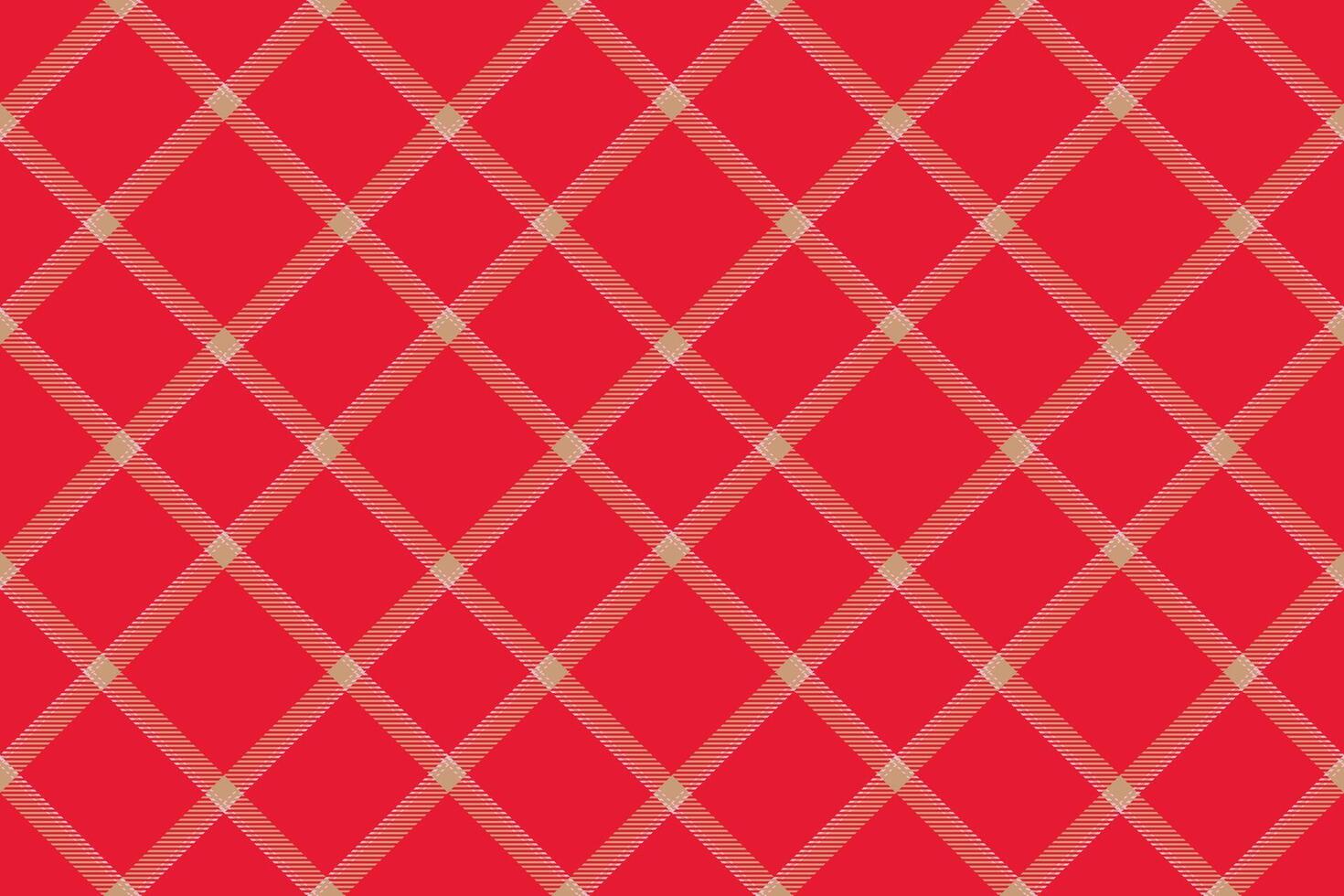 Tartan plaid background, diagonal check seamless pattern. Vector fabric texture for textile print, wrapping paper, gift card, wallpaper.