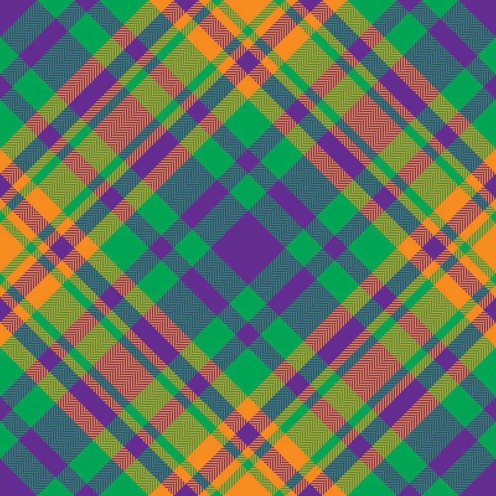 Plaid pattern vector. Check fabric texture. Seamless textile design for clothes, paper print. vector