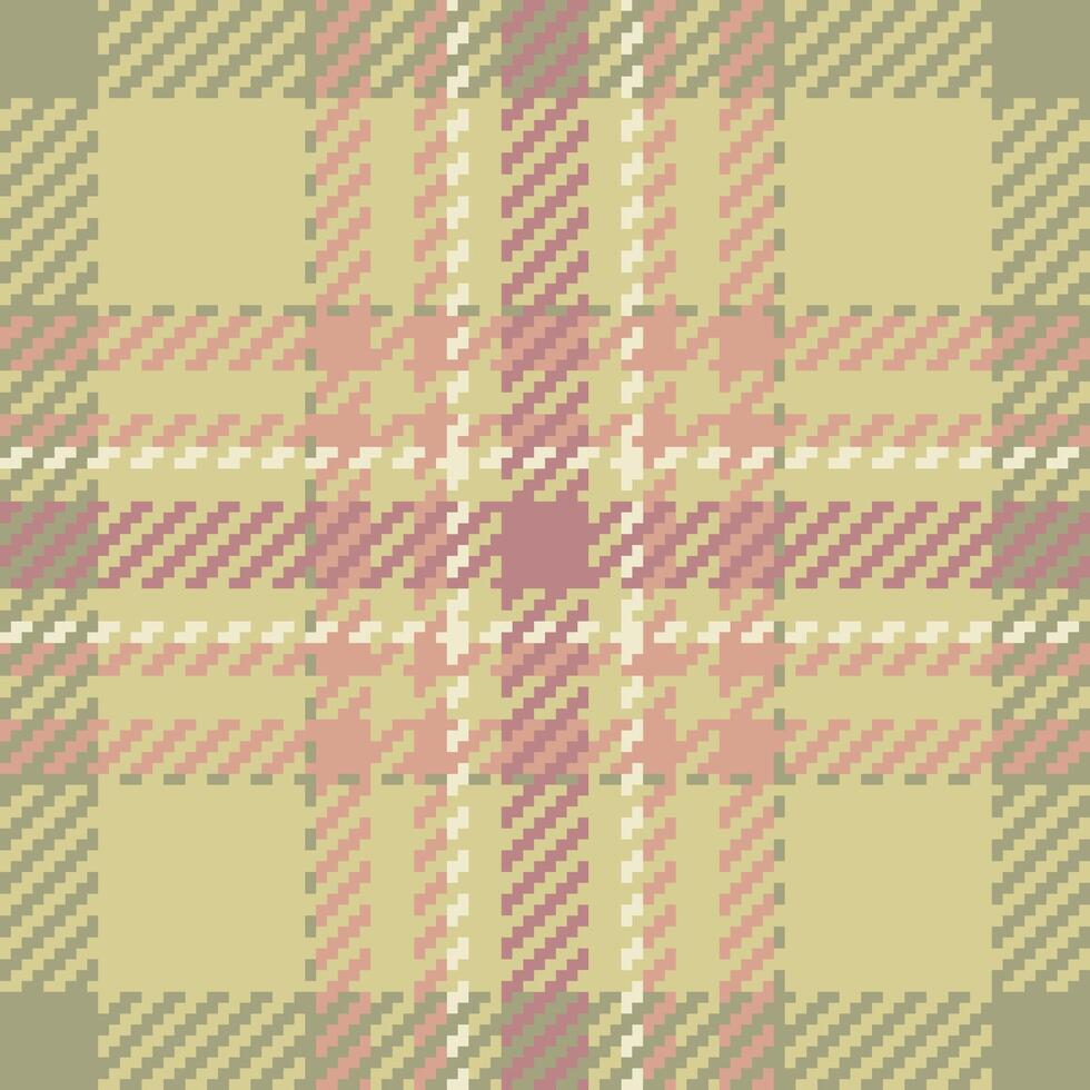 Textile design of textured plaid. Checkered fabric pattern swatch for shirt, dress, suit, wrapping paper print, invitation and gift card. vector