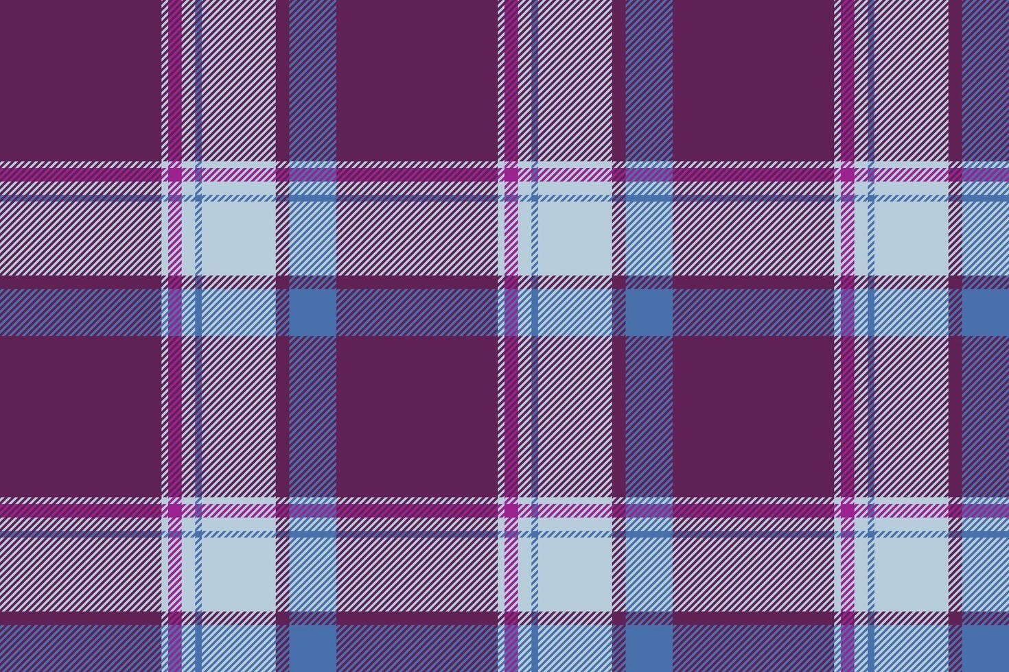 Plaid background, check seamless pattern. Vector fabric texture for textile print, wrapping paper, gift card or wallpaper.