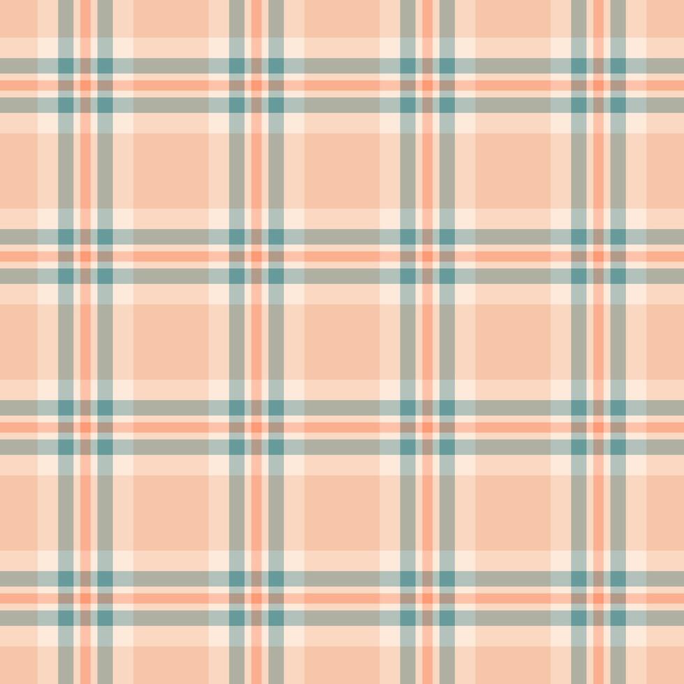 Crease textile seamless background, hanukkah vector check plaid. Revival texture tartan fabric pattern in pastel and light colors.