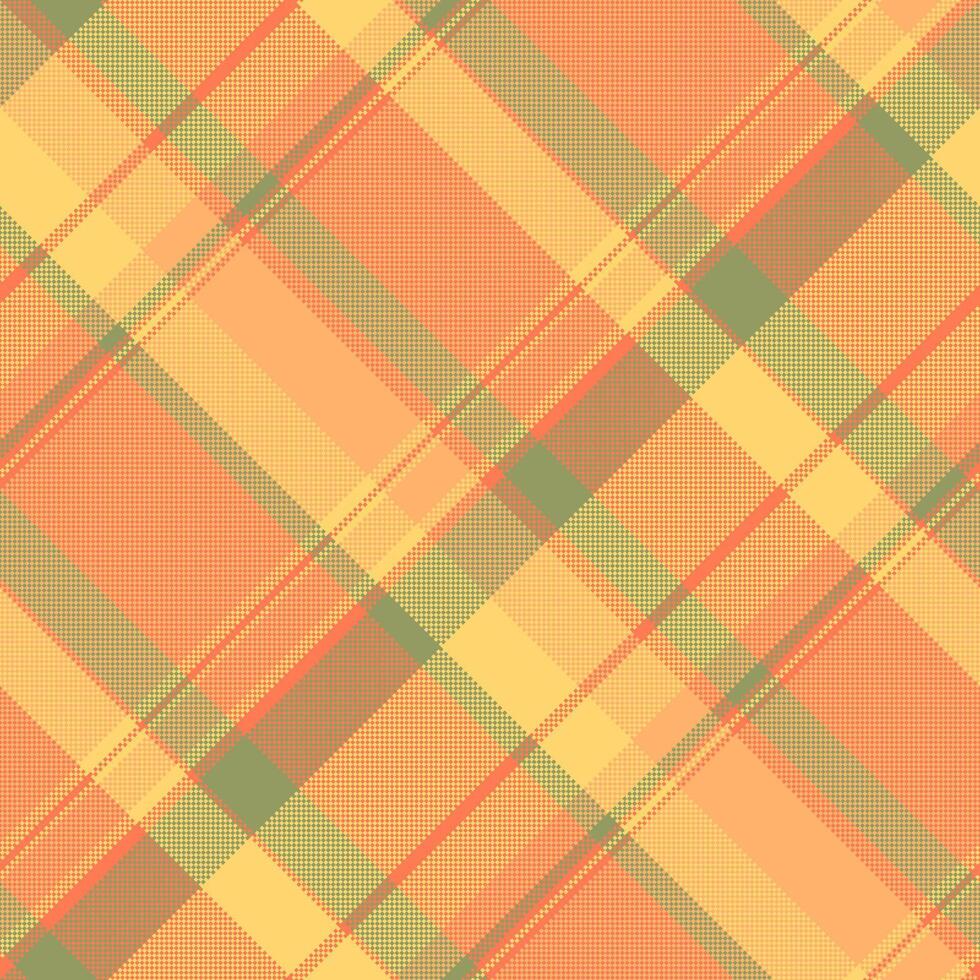 Plaid check vector of pattern tartan seamless with a textile texture background fabric.