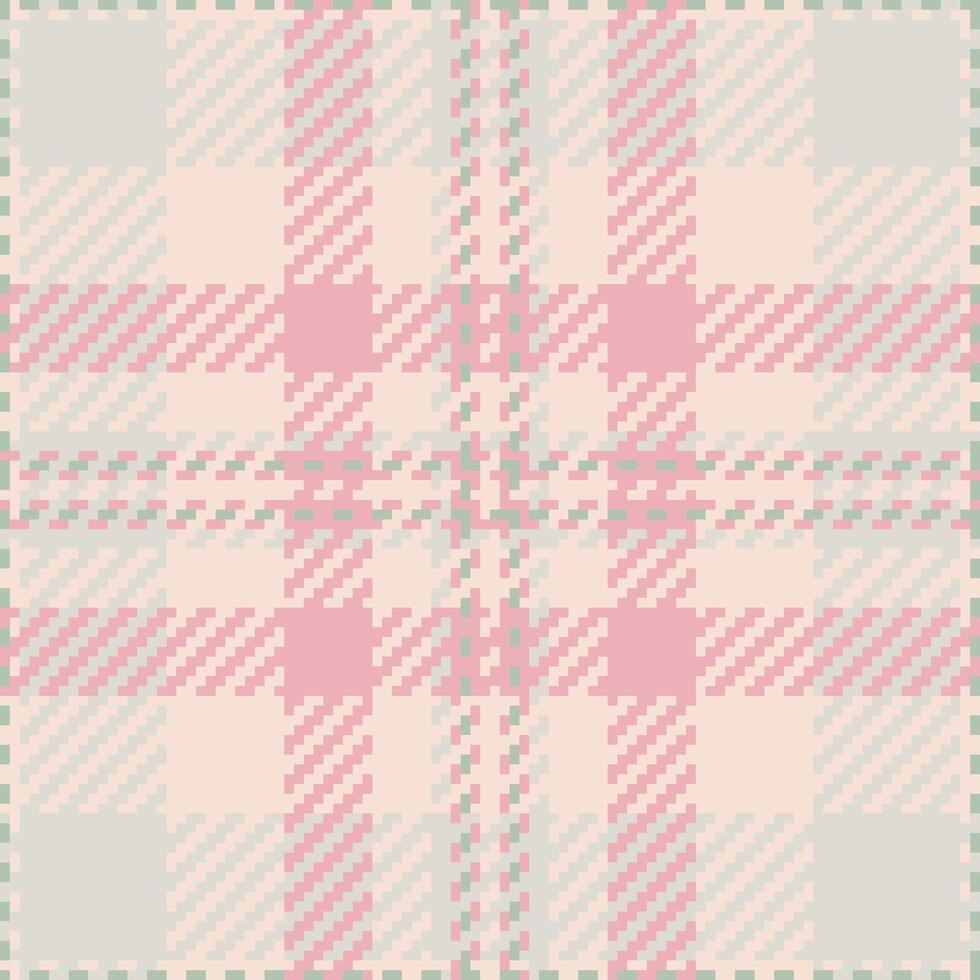 Textile design of textured plaid. Checkered fabric pattern swatch for shirt, dress, suit, wrapping paper print, invitation and gift card. vector