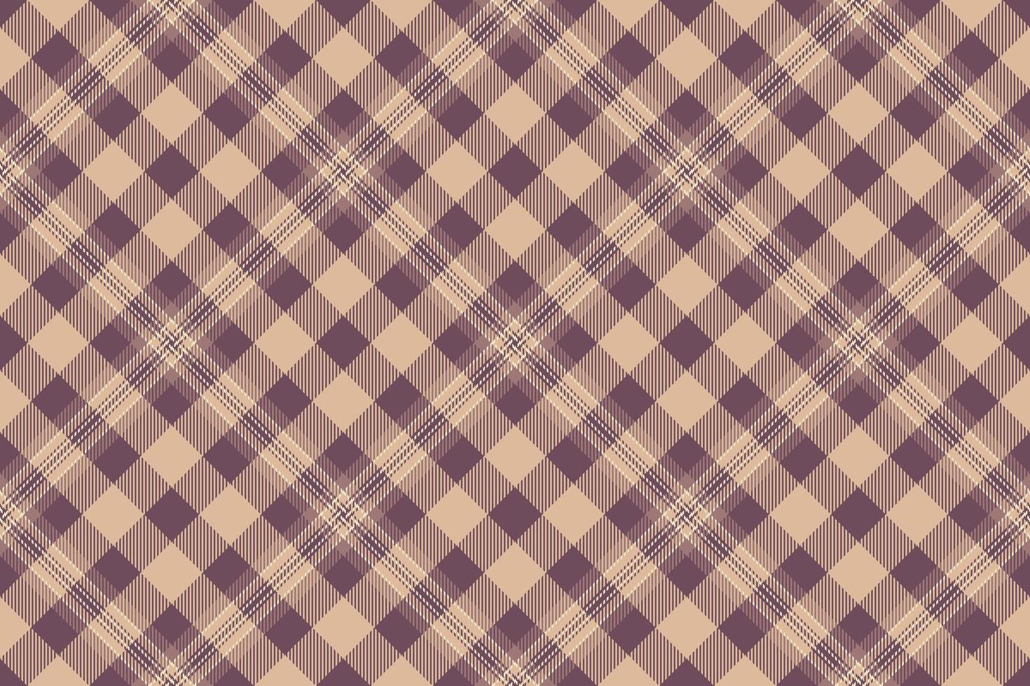 Textile plaid pattern of seamless background check with a vector texture tartan fabric.