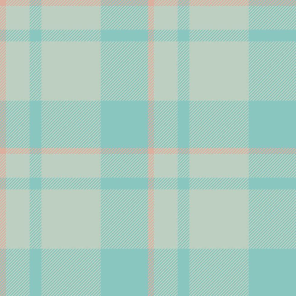 Plaid seamless pattern. Check fabric texture. Vector textile print.