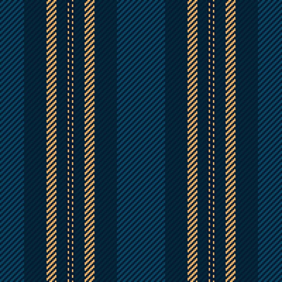Vertical seamless texture of background stripe fabric with a textile pattern lines vector. vector
