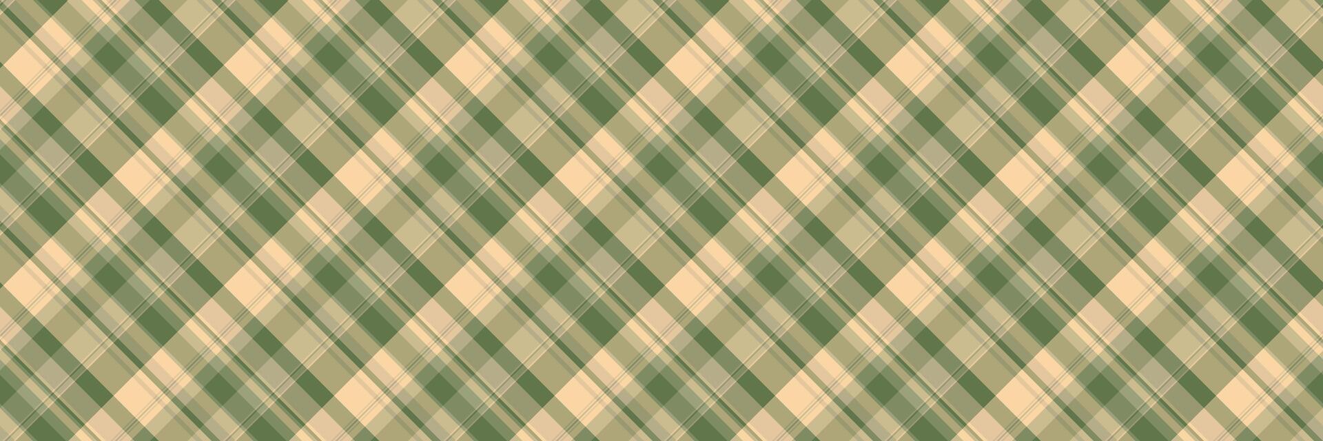 Strip pattern fabric background, summer seamless textile plaid. Worldwide vector tartan texture check in pastel and yellow colors.