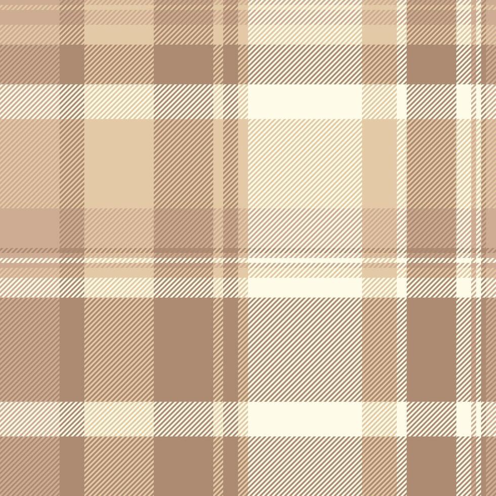 Seamless fabric tartan of check background pattern with a plaid texture textile vector. vector