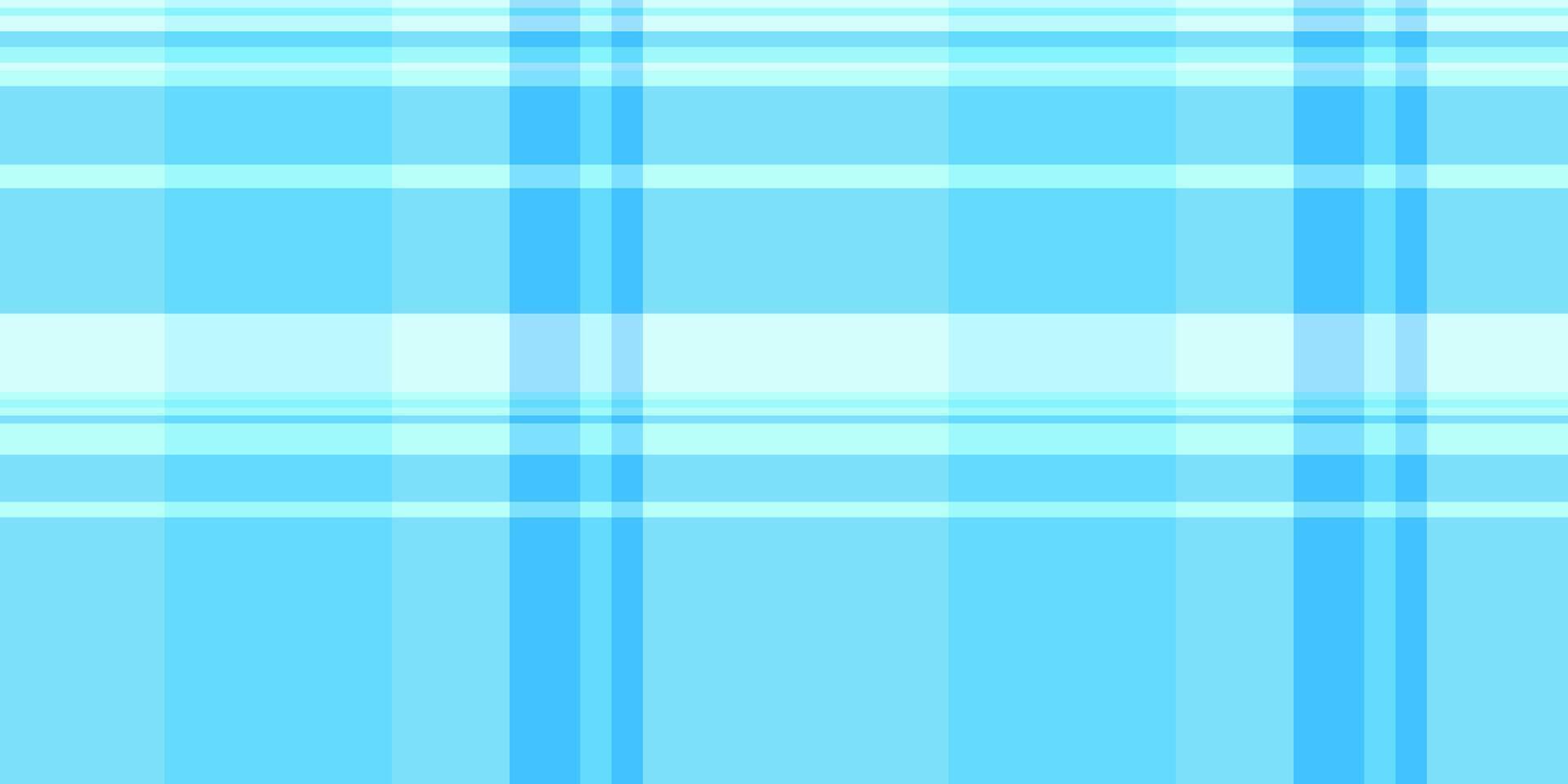 Illustration tartan background vector, apparel fabric check plaid. New york textile seamless texture pattern in cyan and light colors. vector