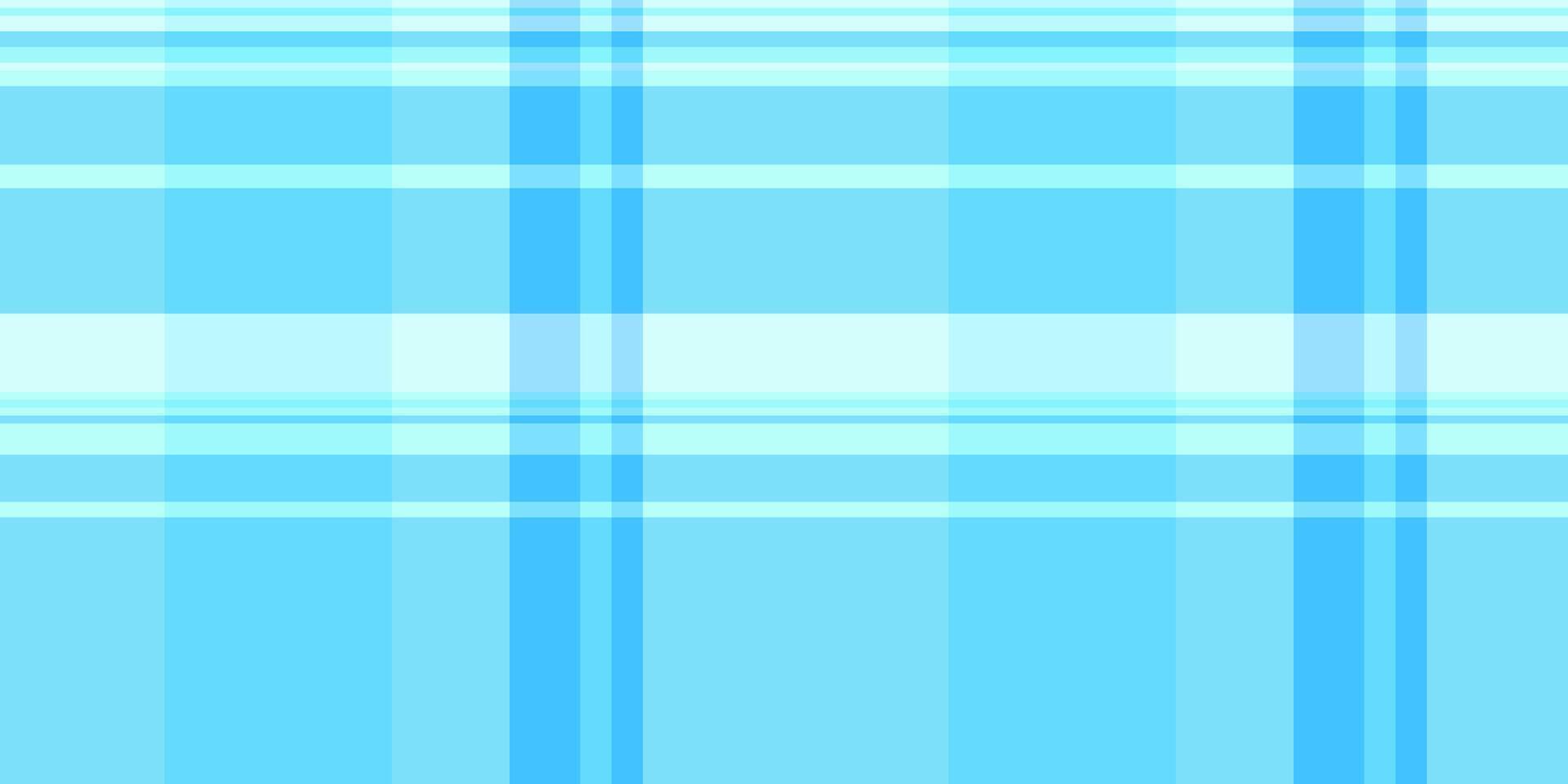 Illustration tartan background vector, apparel fabric check plaid. New york textile seamless texture pattern in cyan and light colors. vector