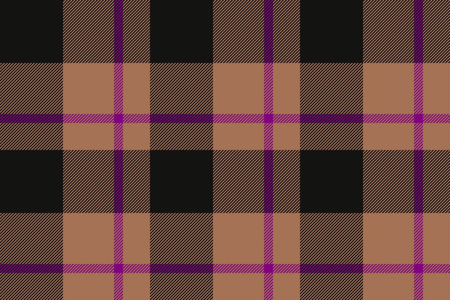 Plaid background, check seamless pattern. Vector fabric texture for textile print, wrapping paper, gift card or wallpaper.