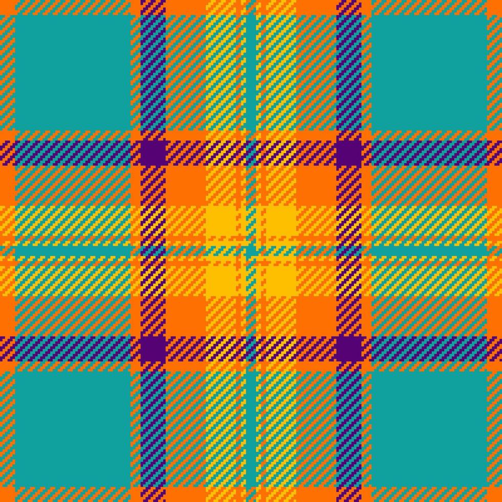 Vector background fabric of plaid check tartan with a seamless pattern texture textile.