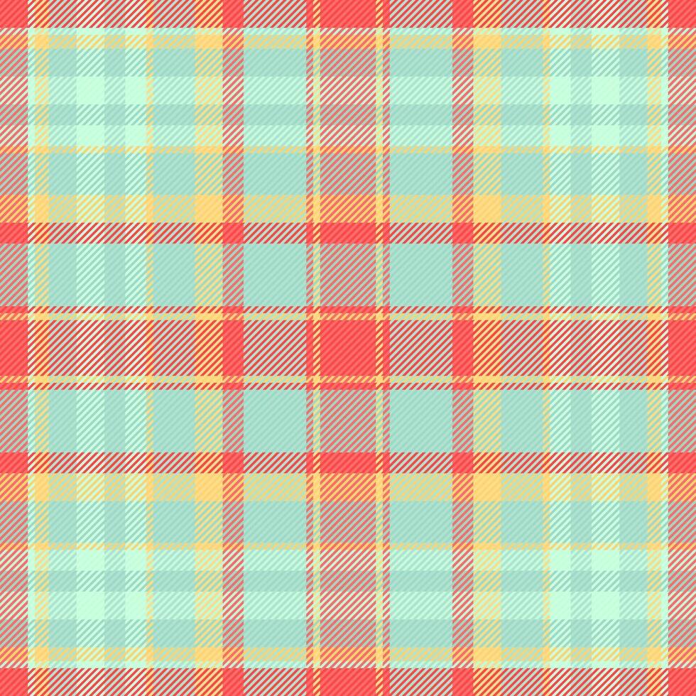 Tartan texture pattern of textile check background with a vector plaid seamless fabric.