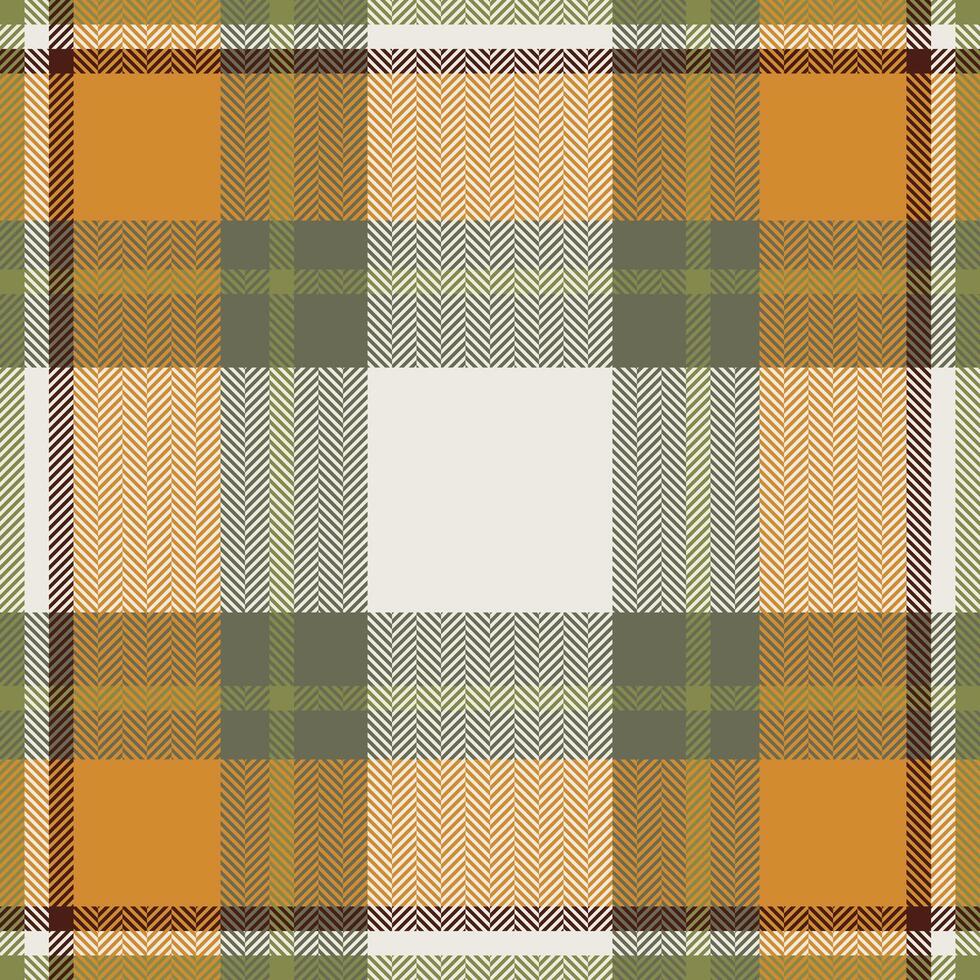 Plaid check pattern. Seamless fabric texture. Tartan textile print. vector
