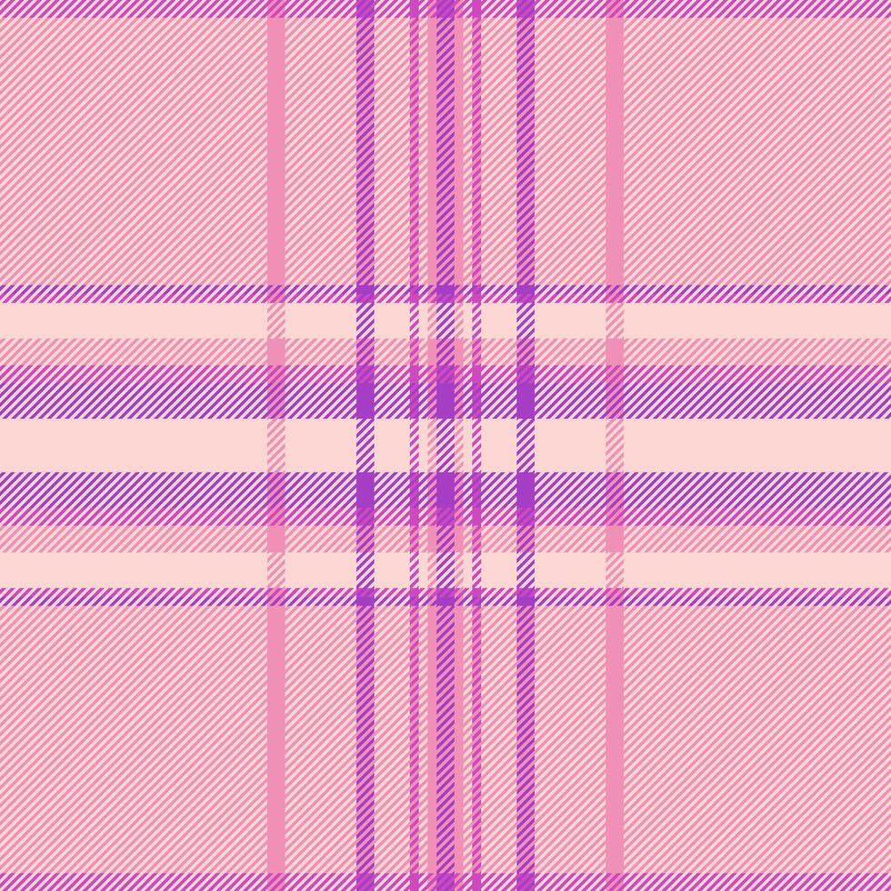 Vector texture plaid of fabric pattern background with a seamless check tartan textile.