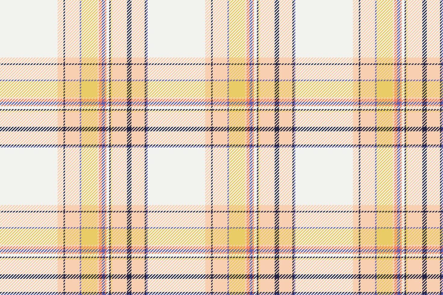 Plaid background, check seamless pattern. Vector fabric texture for textile print, wrapping paper, gift card or wallpaper.