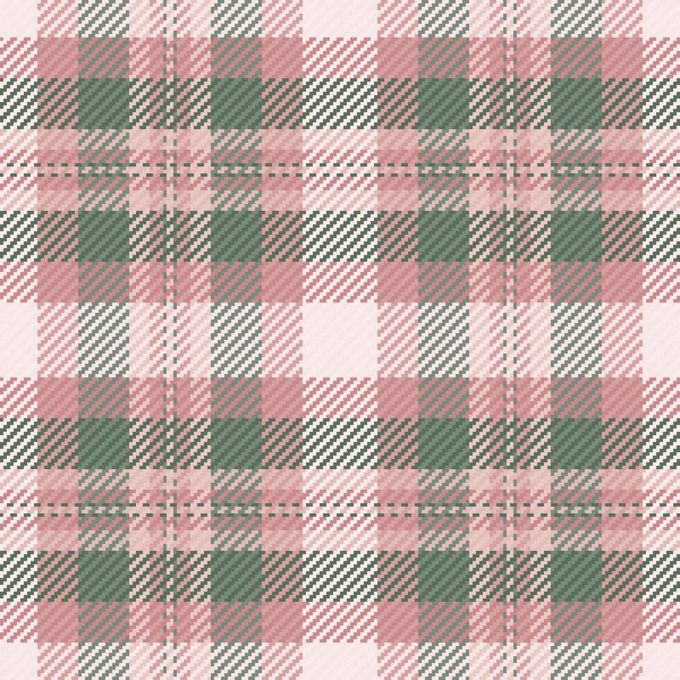 Background texture pattern of fabric tartan vector with a check seamless textile plaid.