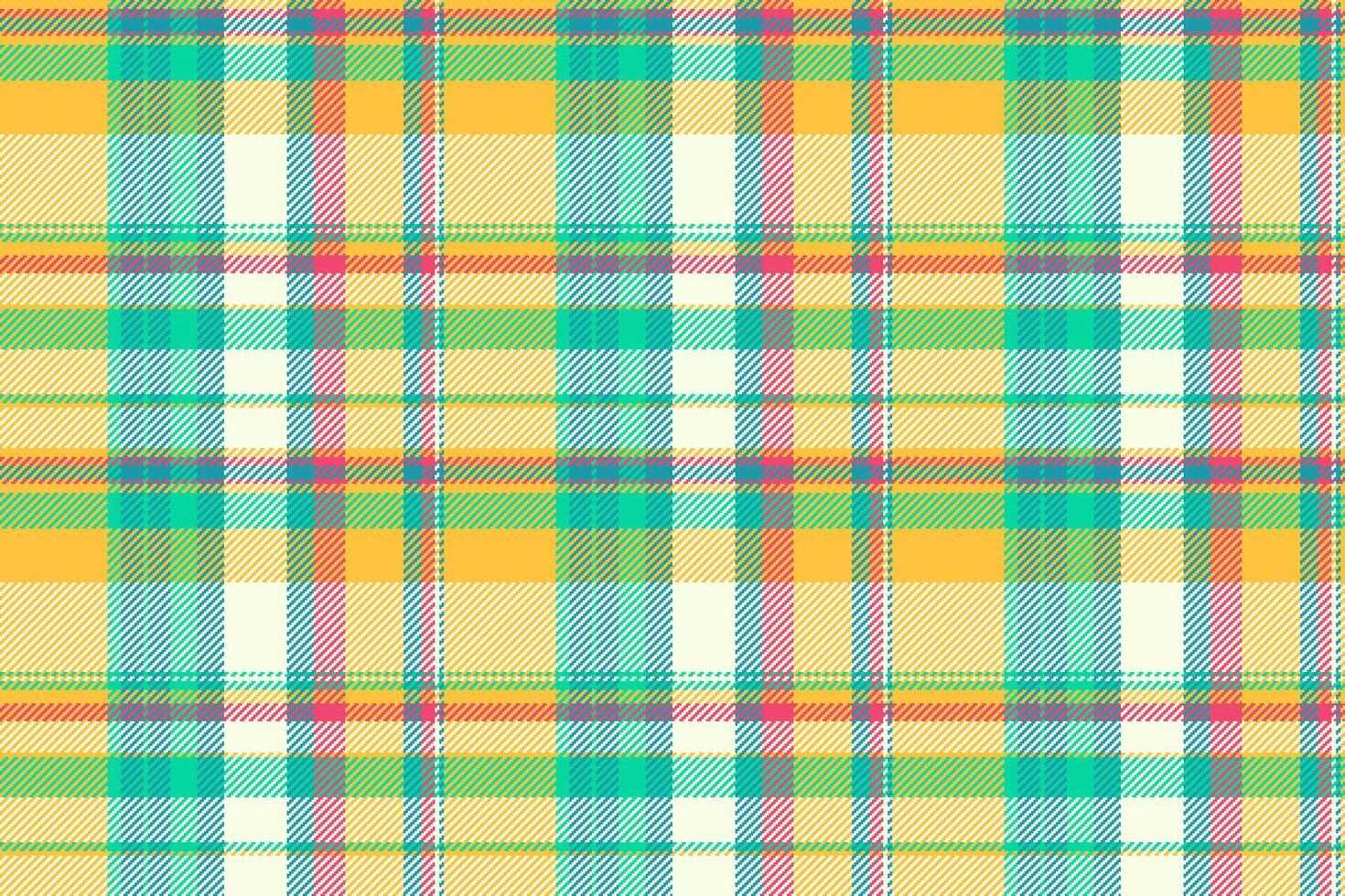 Seamless background texture of pattern plaid fabric with a vector tartan check textile.