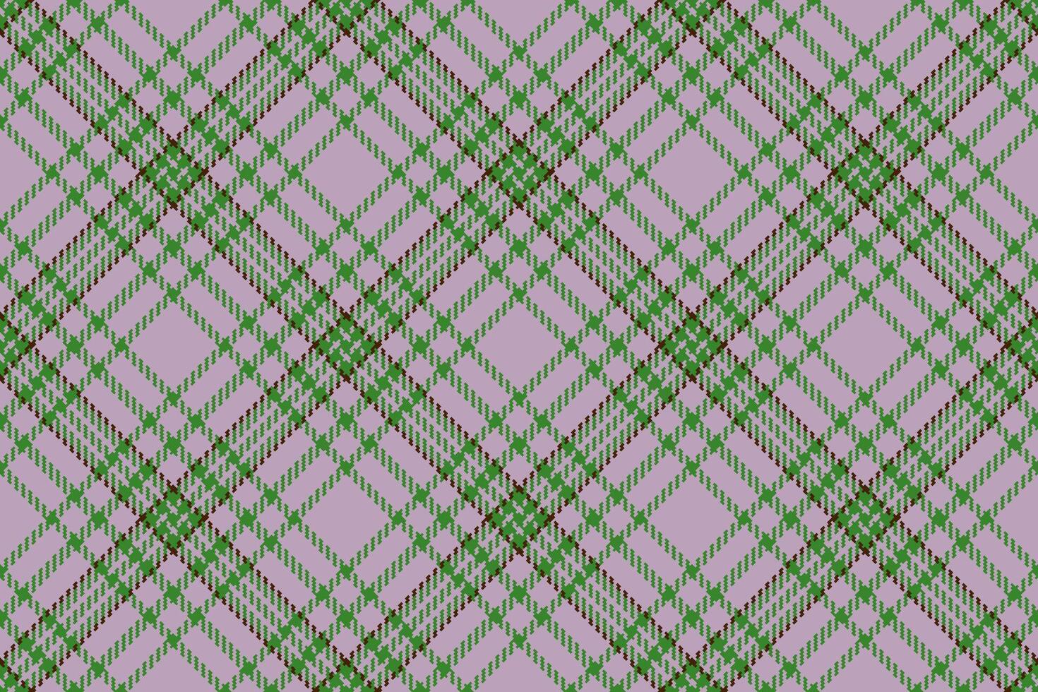 Plaid textile texture of seamless pattern tartan with a vector background fabric check.
