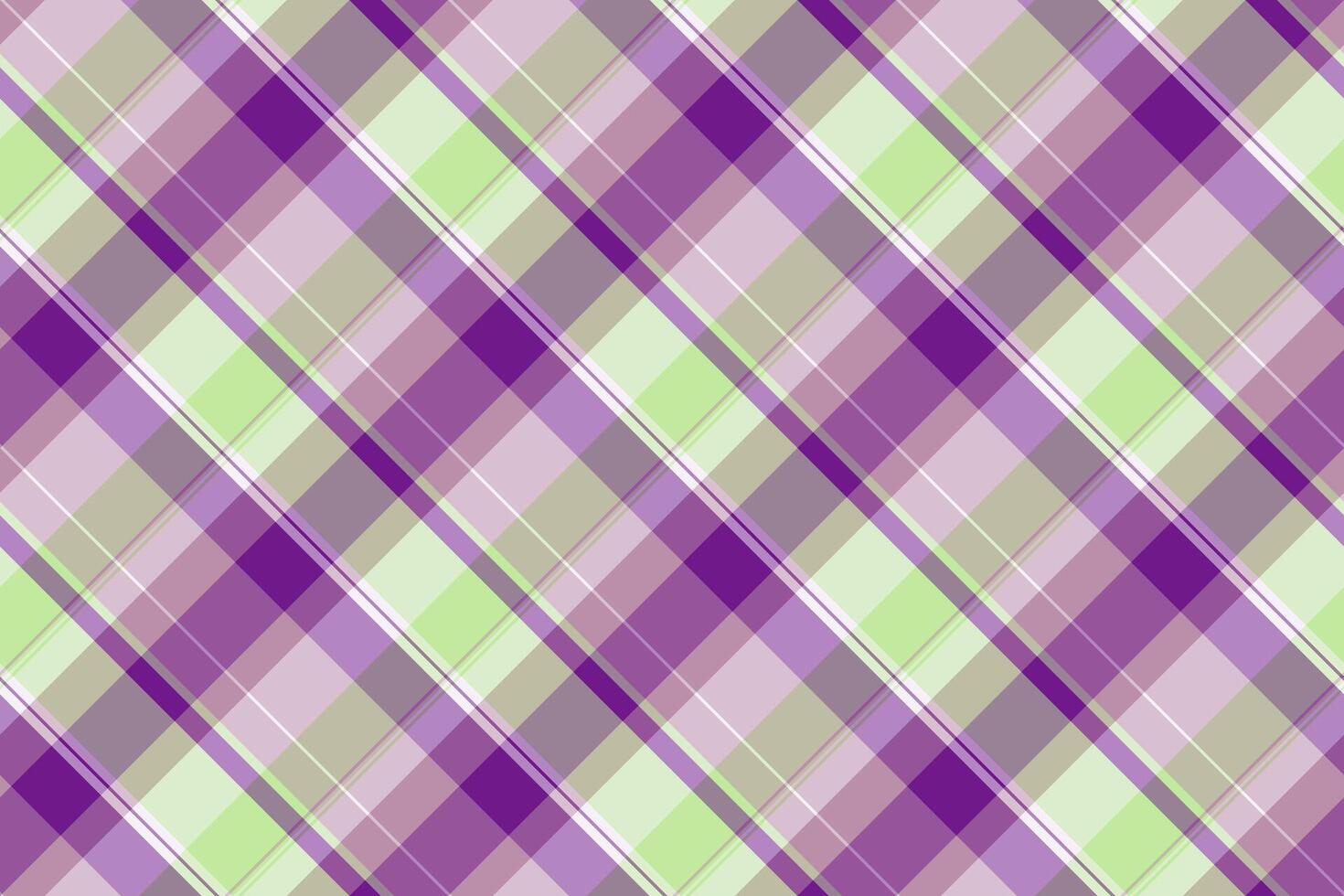 Background textile seamless of check pattern texture with a vector tartan plaid fabric.