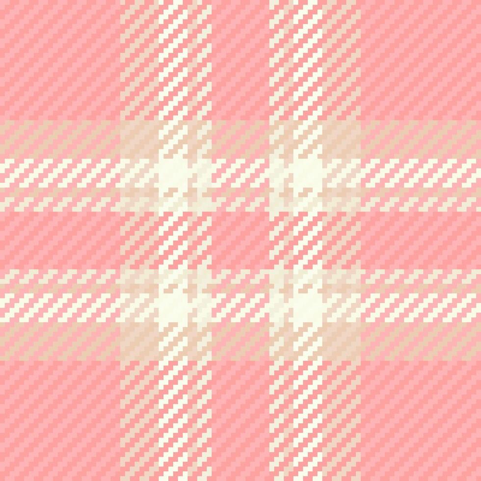 Textile design of textured plaid. Checkered fabric pattern swatch for shirt, dress, suit, wrapping paper print, invitation and gift card. vector