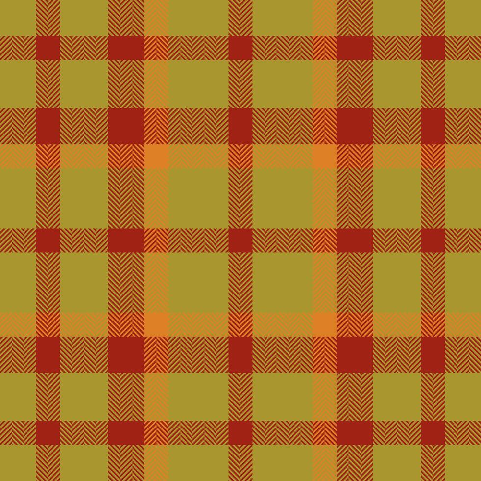 Plaid check pattern. Seamless fabric texture. Tartan textile print. vector