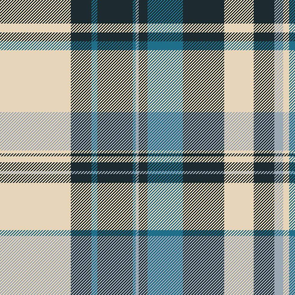 Background texture plaid of vector check tartan with a pattern seamless textile fabric.