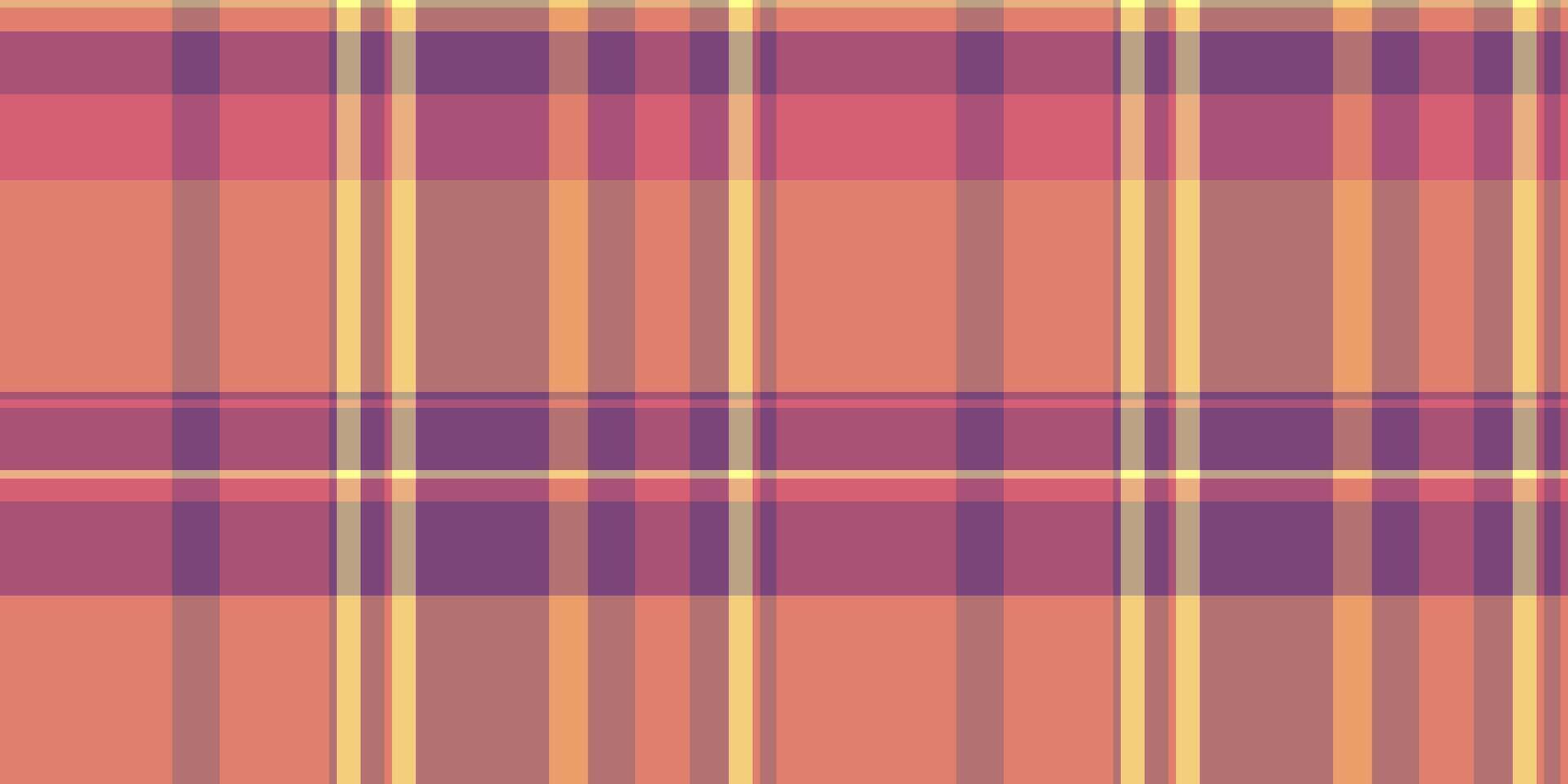 Primary check background pattern, harmony seamless textile plaid. Sparse texture vector tartan fabric in red and pink colors.