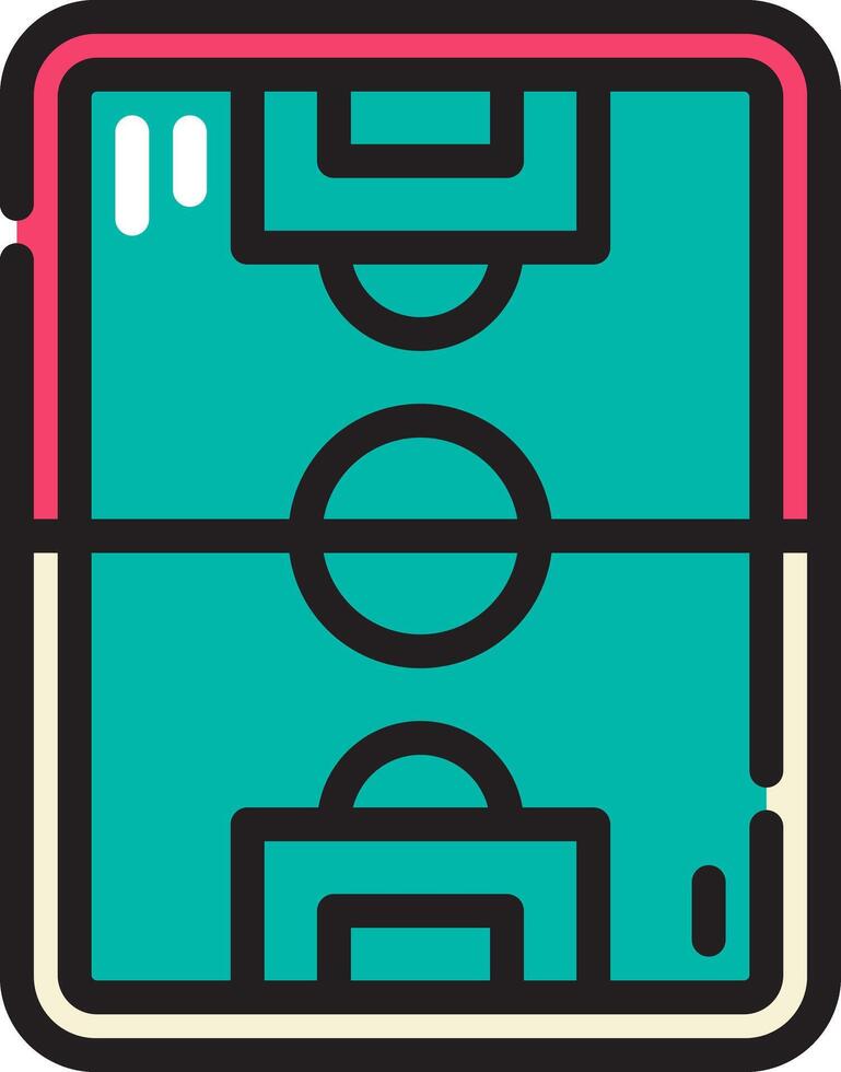 Soccer icon pack vector